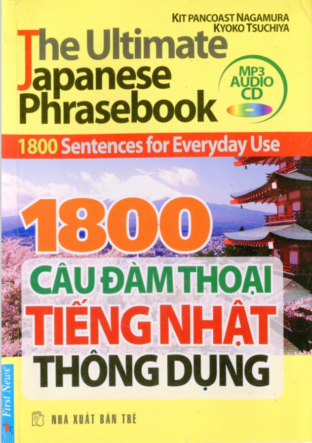 1800 Câu Đàm Thoại Tiếng Nhật Thông Dụng – Kèm File Audio Mp3